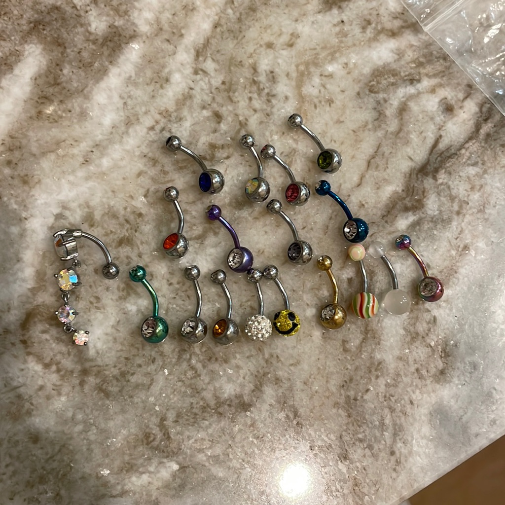 Belly Button Ring Assortment